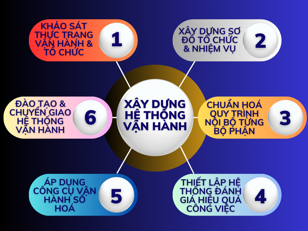 Quy trình dịch vụ tư vấn vận hành