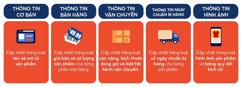 Trang trí shop trên Shopee