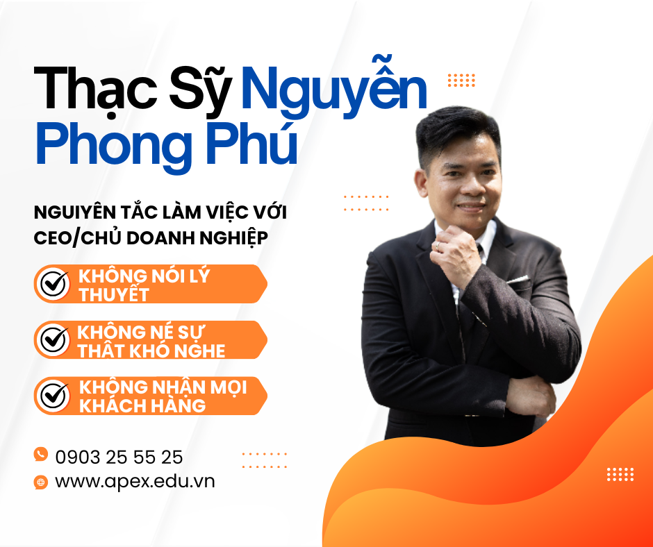 ALT: Thạc Sỹ Nguyễn Phong Phú - Chuyên Gia Tư Vấn Chiến Lược Và Vận Hành Doanh Nghiệp Thực Chiến