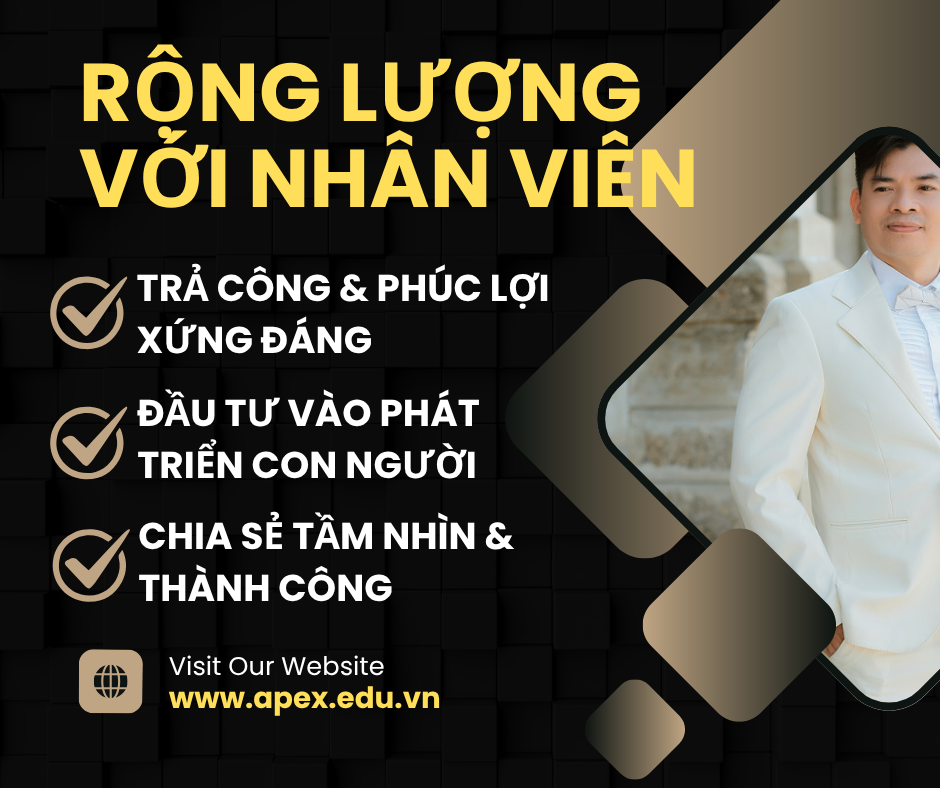 Rộng lượng với nhân viên
