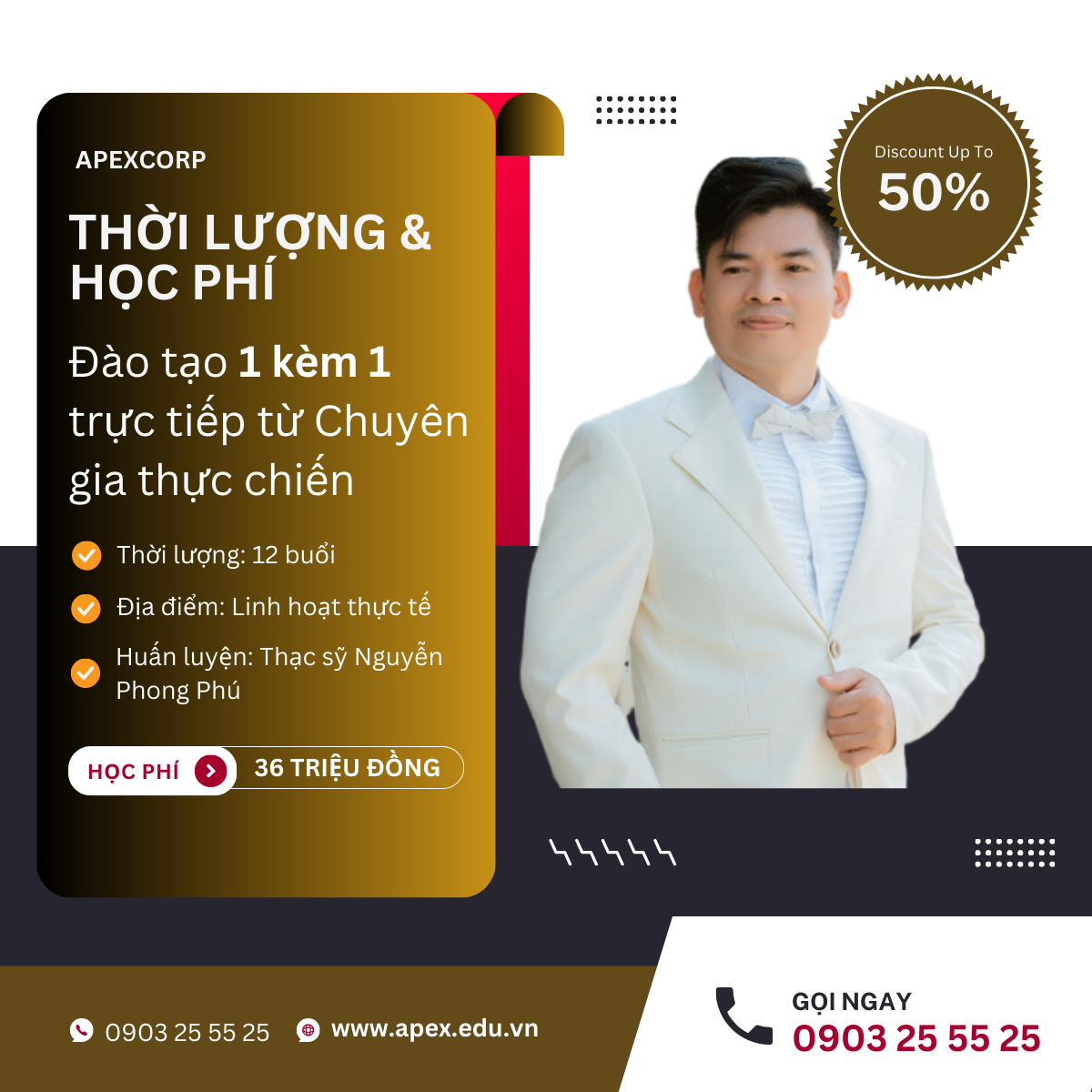 Giảm học phí 50% khoá Mini MBA thực chiến dành cho Nhà quản trị