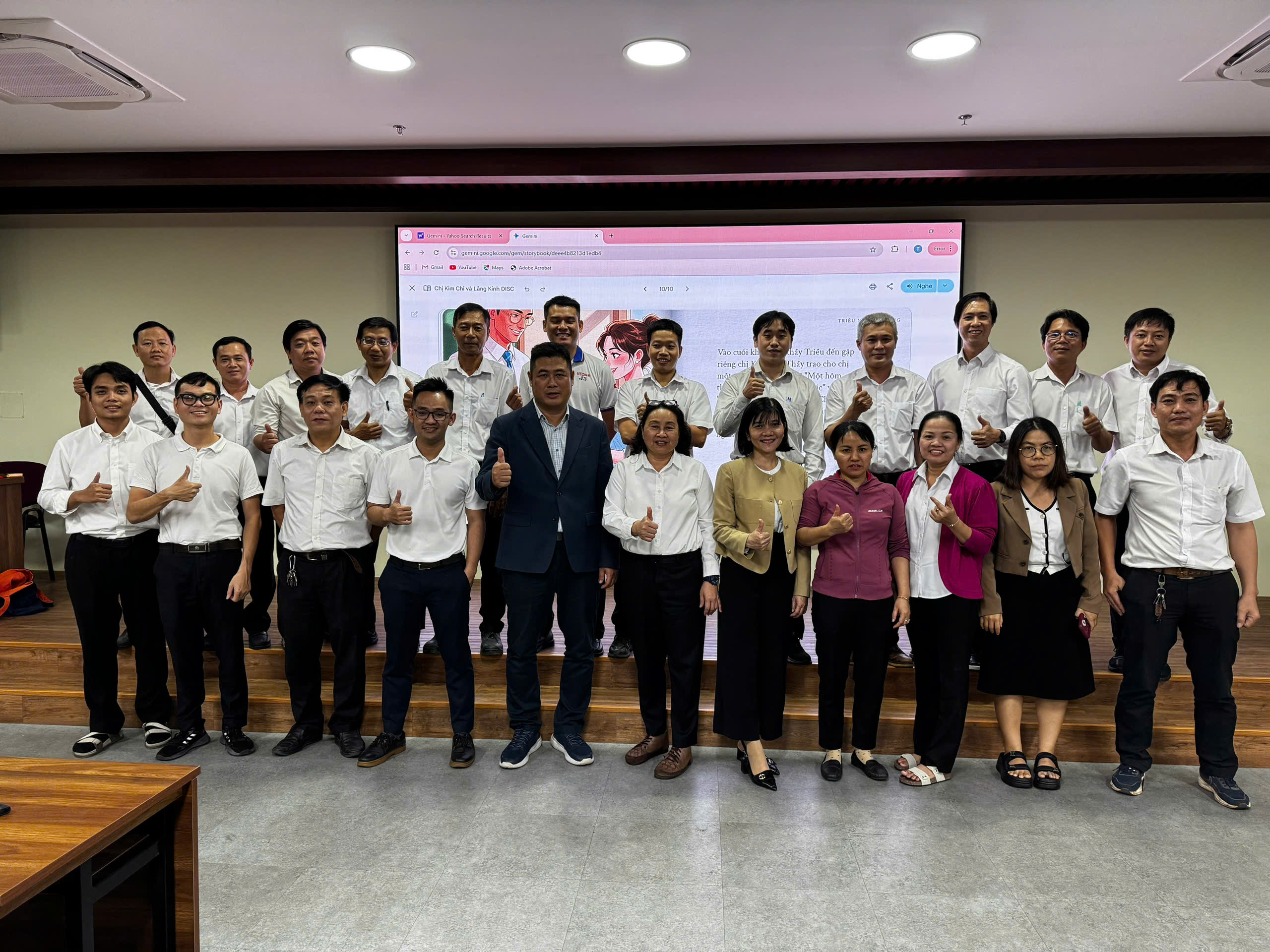 Apexcorp bế giảng khoá đào tạo Nâng cao hiệu quả giao tiếp tại tập đoàn Vedan