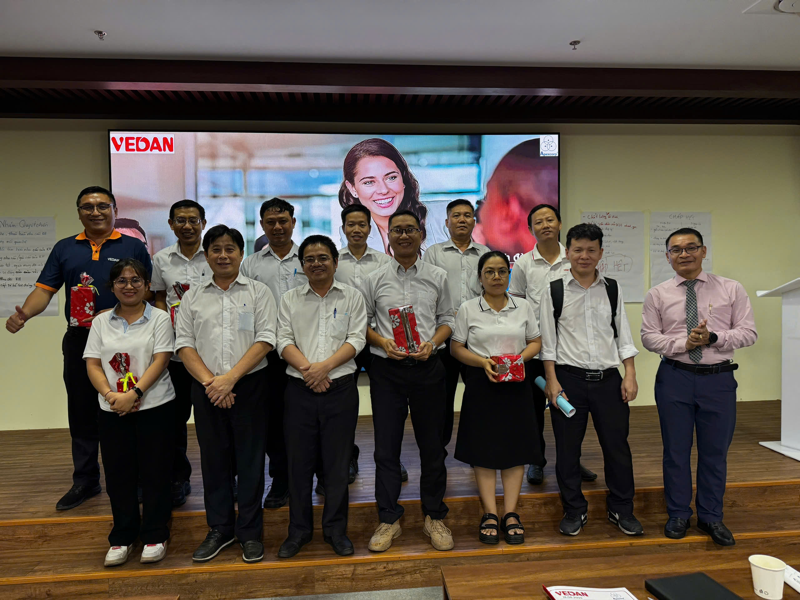 Bế Giảng Khoá Đào Tạo Khách Hàng Hài Lòng Tại Tập Đoàn Vedan