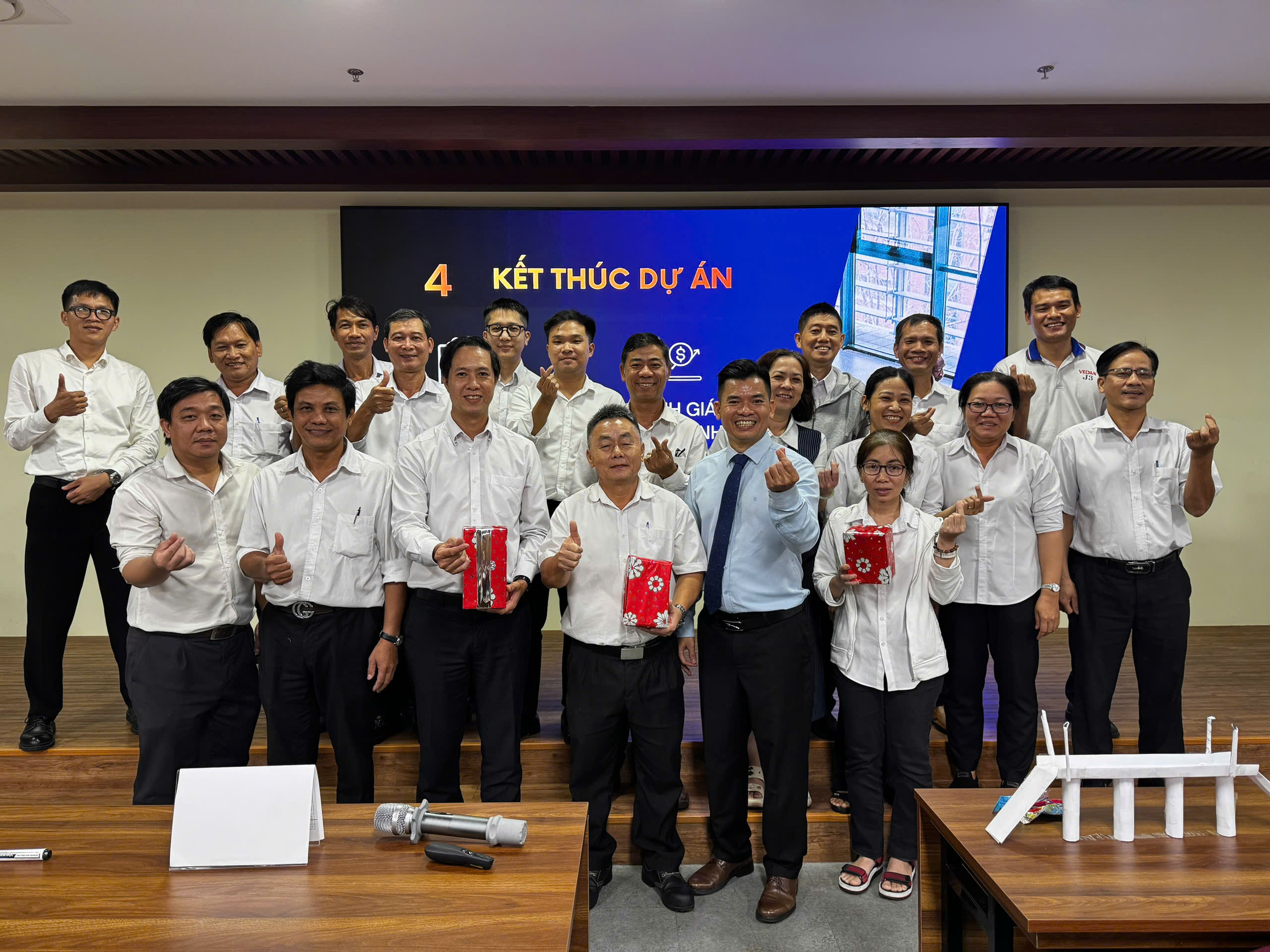 ALT: Bế giảng khoá đào tạo Quản Trị Dự Án Tại Tập Đoàn Vedan
