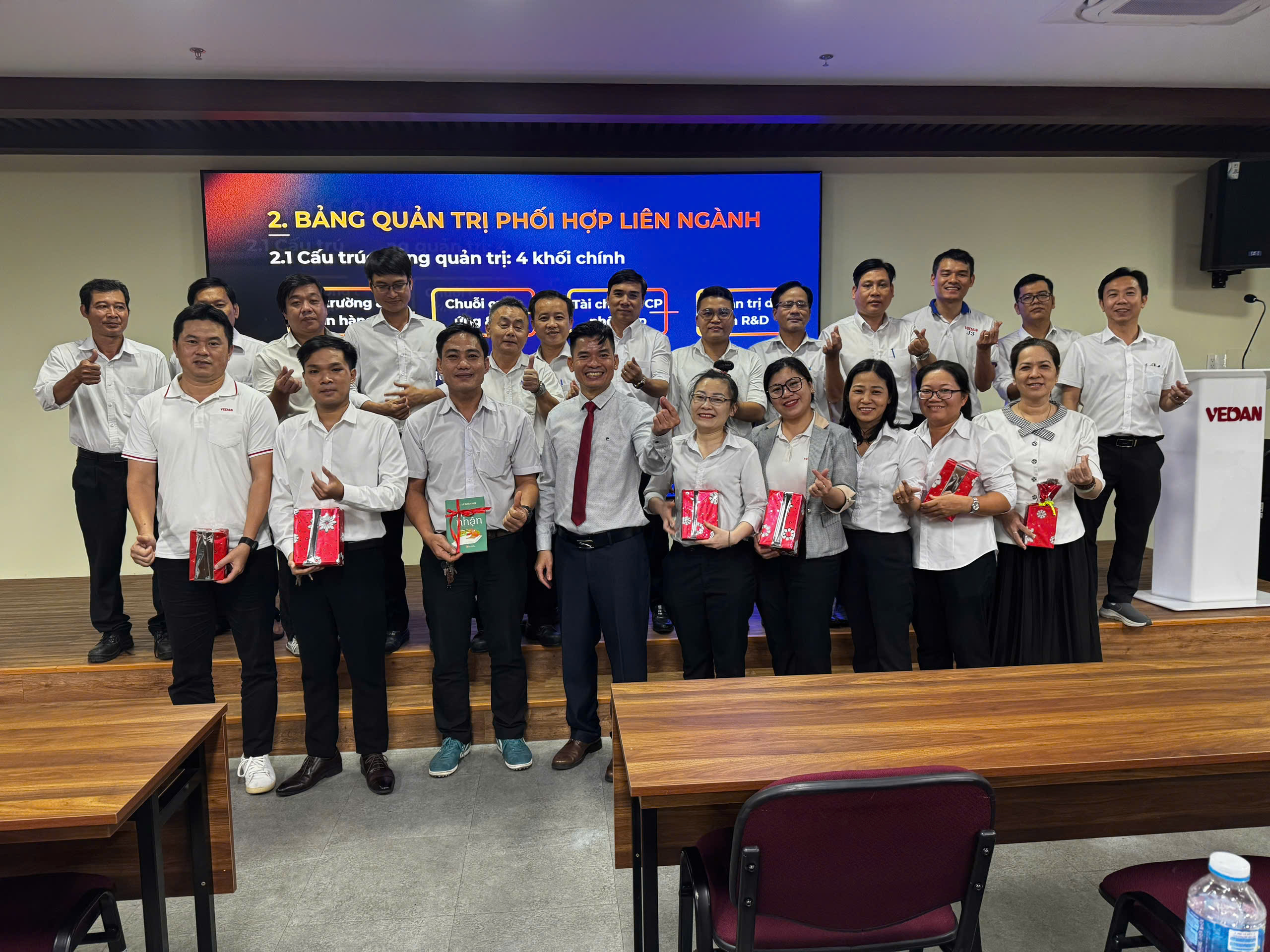 ALT: Apexcorp bế giảng khoá đào tạo Tối Ưu Hợp Tác Liên Ngành Tại Tập Đoàn Vedan