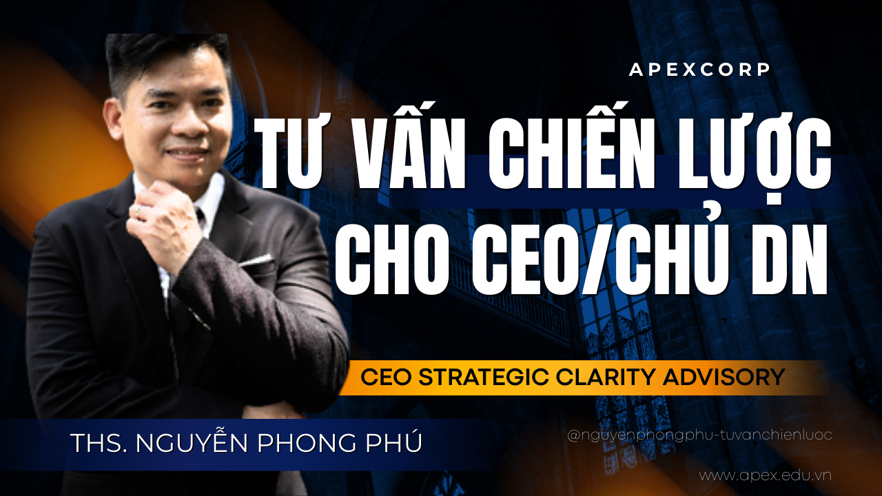 ALT: Thạc Sỹ Nguyễn Phong Phú - Chuyên Gia Tư Vấn Chiến Lược & Vận Hành Doanh Nghiệp Thực Chiến